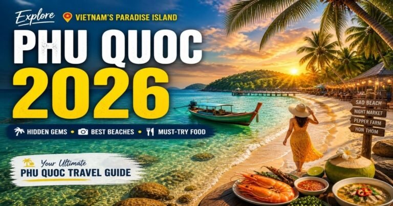 Phu Quoc Vietnam travel guide, beaches, food and hidden gems 2026