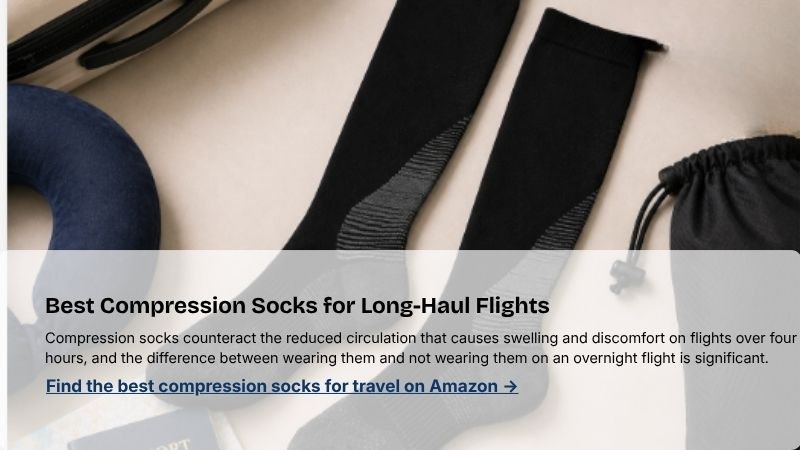Best Compression Socks for Long-Haul Flights