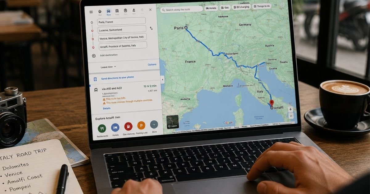 You are currently viewing Google Maps Trip Planner: How to Build Your Whole Route Before You Book a Single Hotel