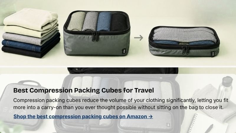Best Compression Packing Cubes for Travel