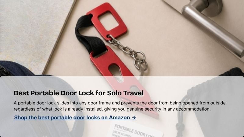 Best Portable Door Lock for Solo Travel