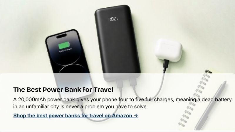 The Best Power Bank for Travel