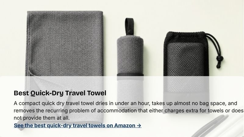 The Best Quick-Dry Travel Towel