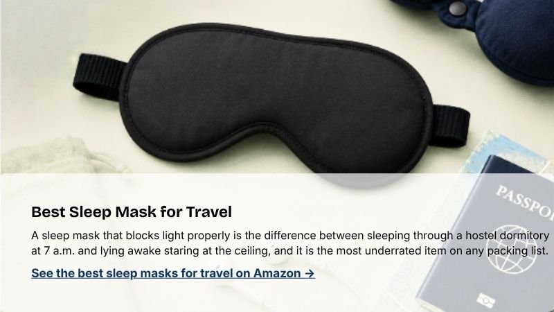 Best Sleep Mask for Travel