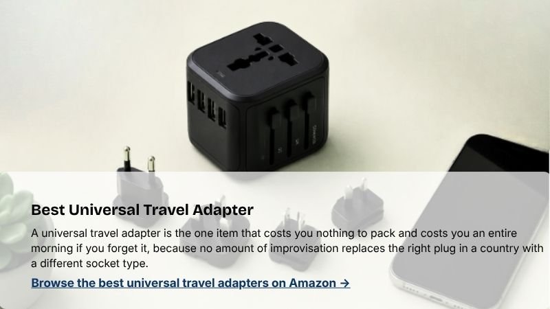 The Best Universal Travel Adapter