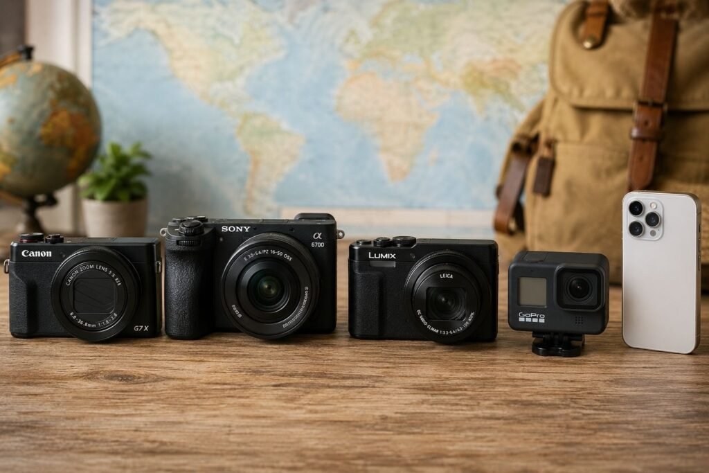 `Best travel camera for beginners comparison chart of top 2026 picks`