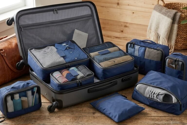 Bagail 8-Set Packing Cubes for Travel