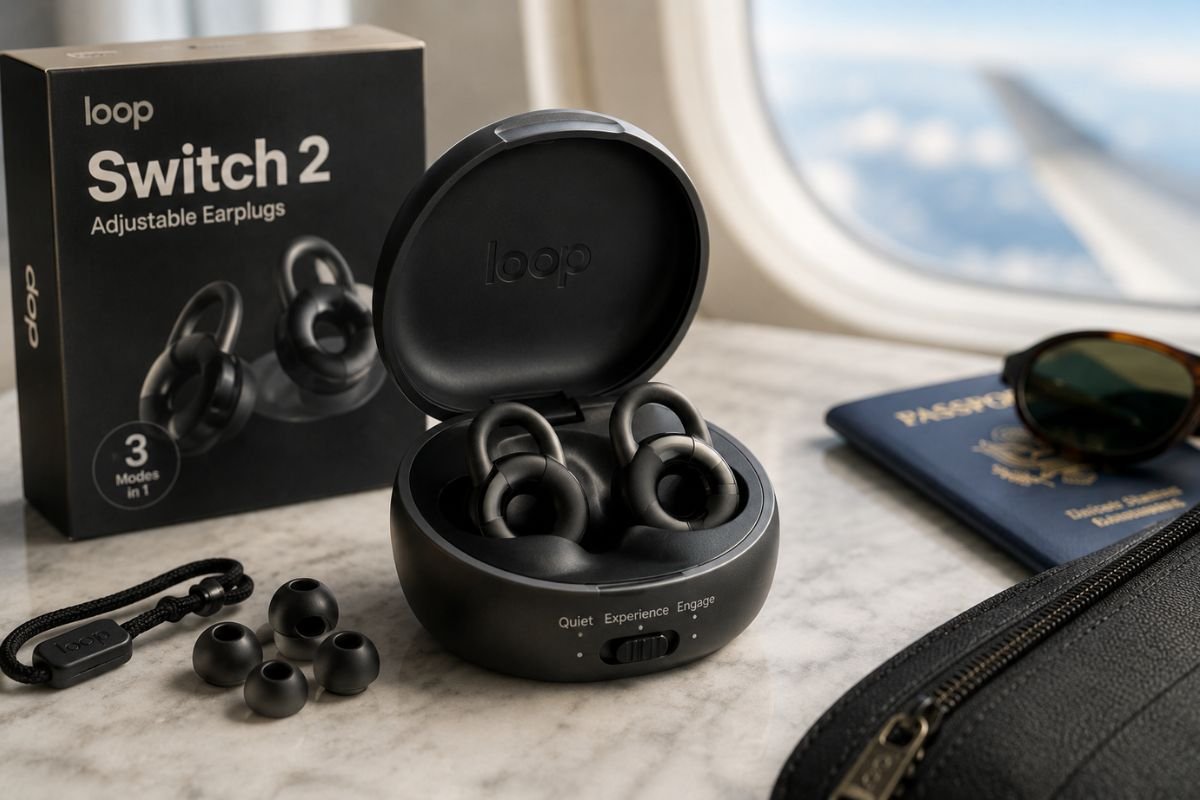 earplugs with three listening modes
