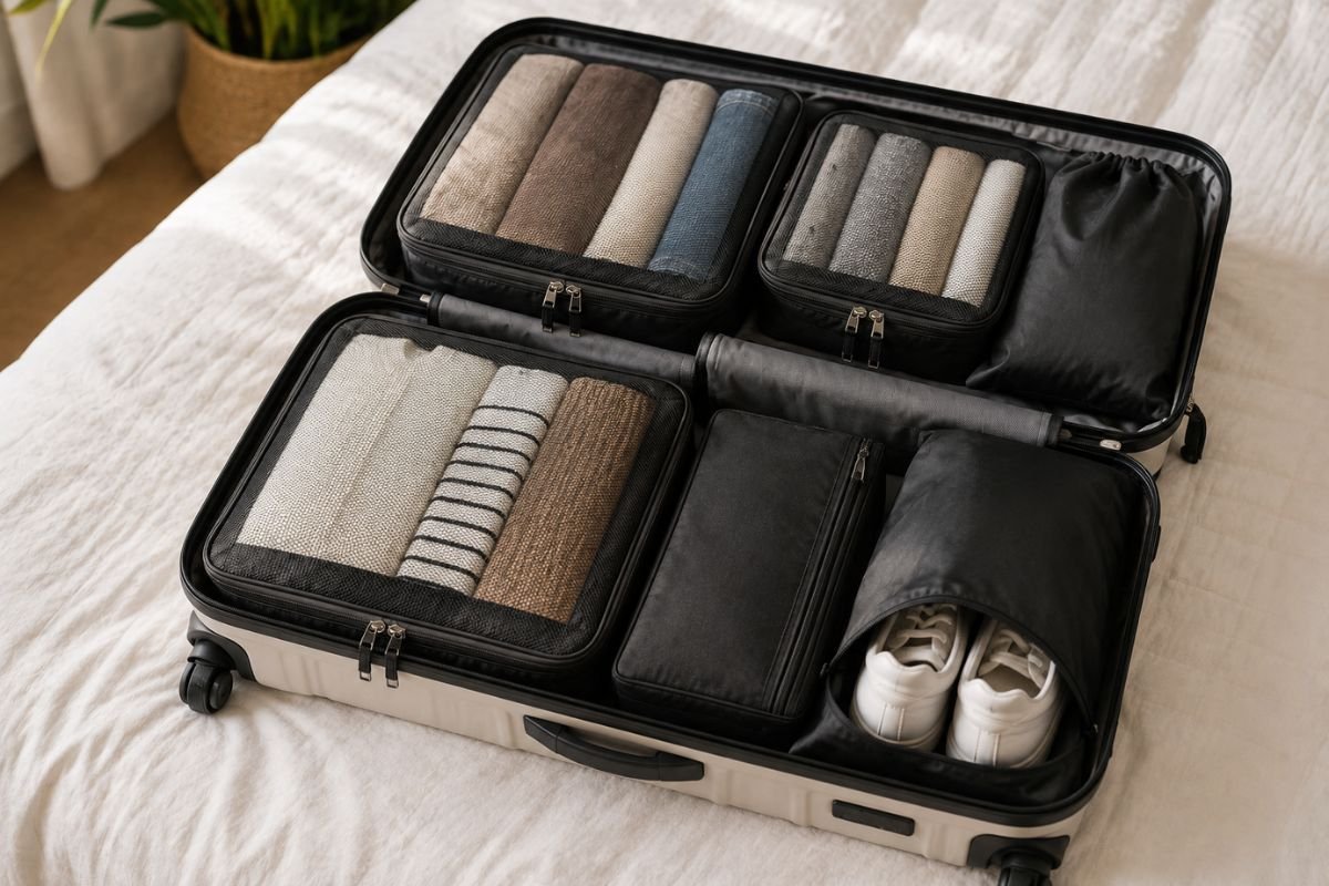 how compression packing cubes work