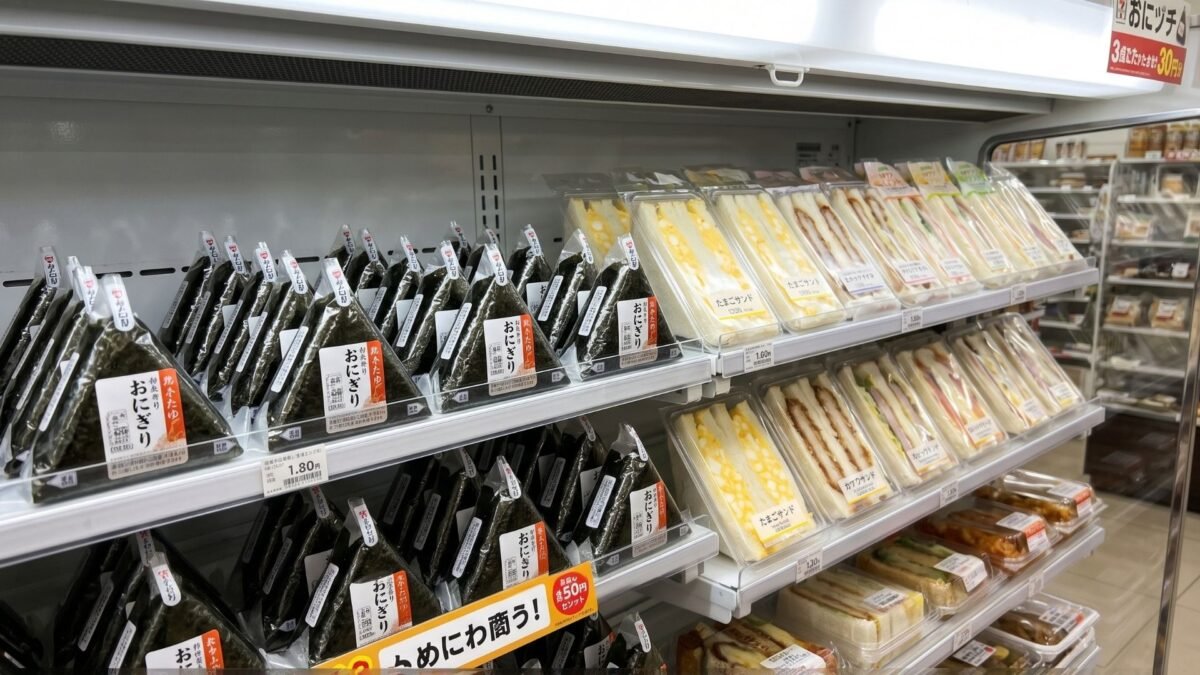 Convenience sandwiches store food in Tokyo, an underrated option for first-time visitors