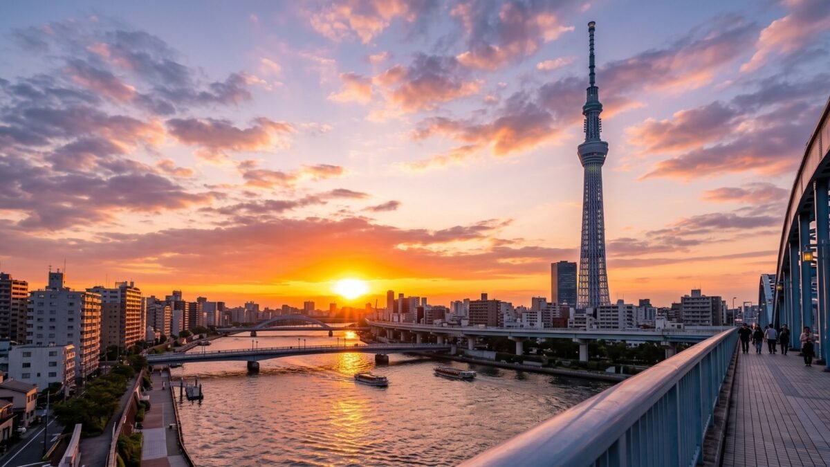 Tokyo Skytree, one of the best viewpoints for Tokyo travel destinations